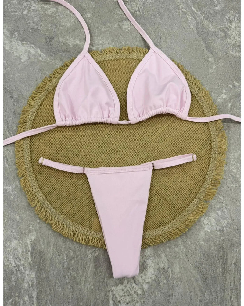 Biquini Marquinha Verano - Rosa claro