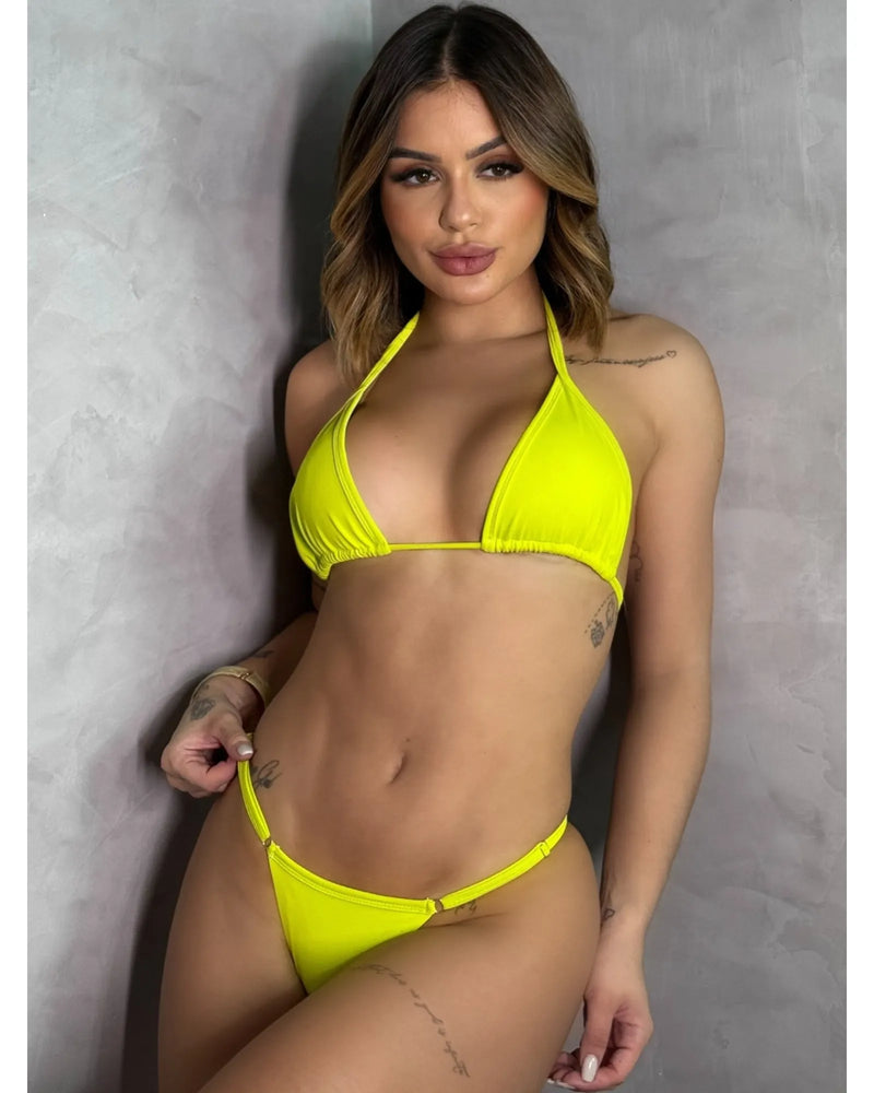 Biquini Marquinha Verano - Verde Limão
