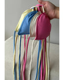 Biquini Verano - Rosa com Branco