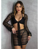 Conjunto Saida De Praia Top + Saia - Lux